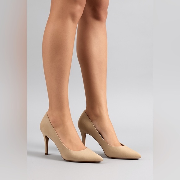 1160- Salone Monet Anita Suede High Heels Size 9 NWT – w/ Box & Dust Bag - Picture 1 of 14